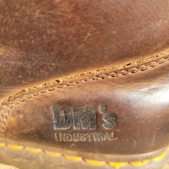 Dr Martens Air Wair Industrial Steel Toe Boots DMs  ASTM F2413-05 Men Size 12M - Picture 12 of 16